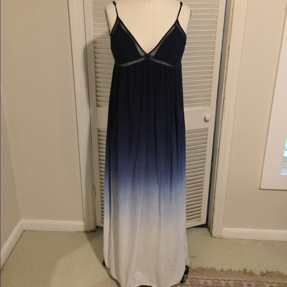 Ombré maxi dress